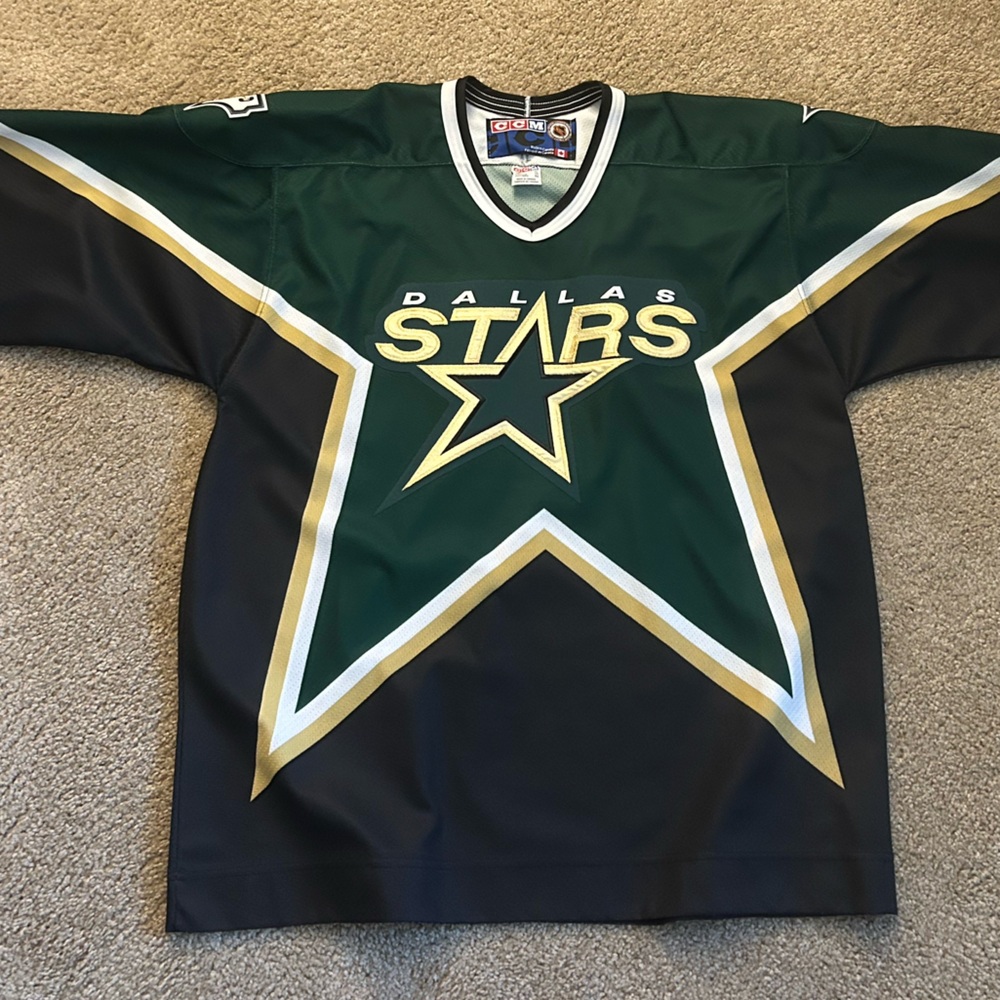 90s Dallas Stars jersey
